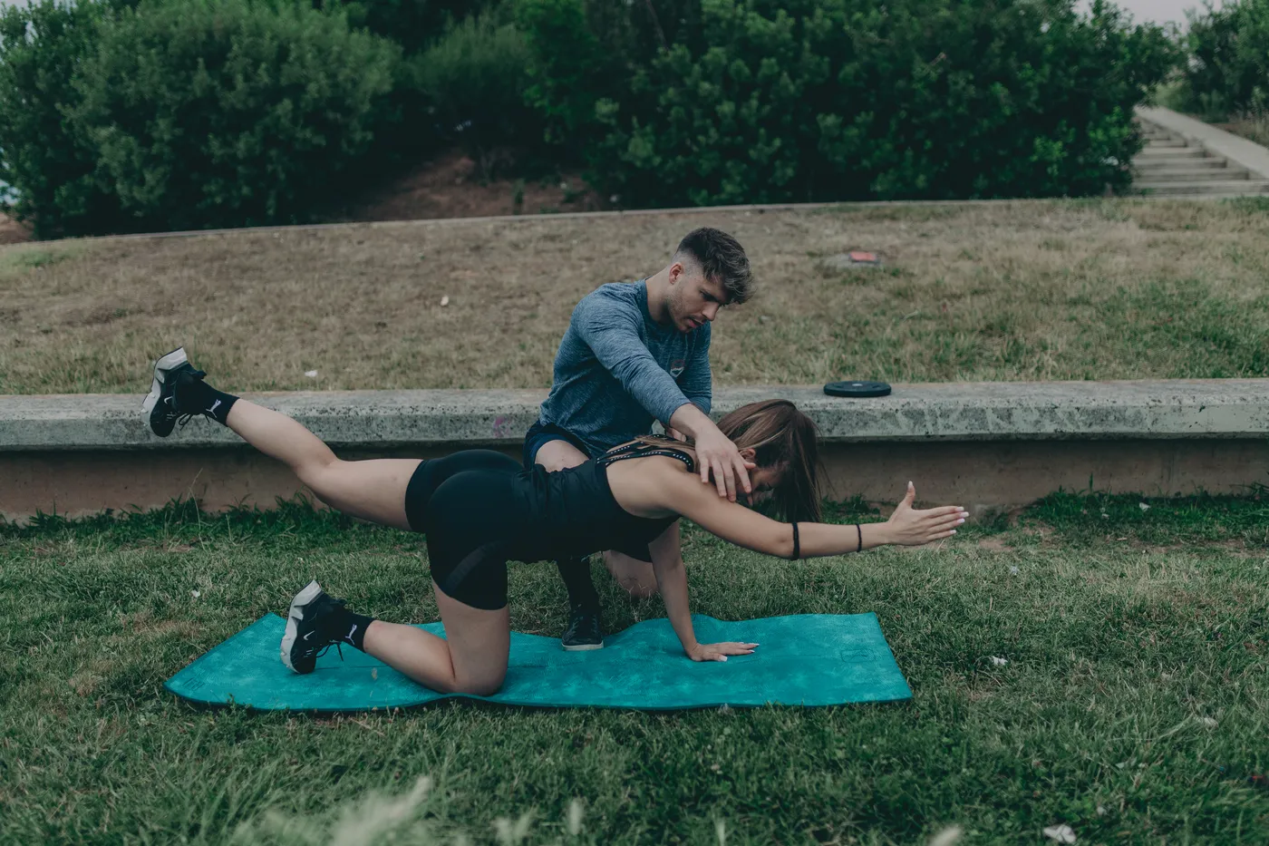 Sesión de entrenamiento personal en espacio privado Sant Cugat
